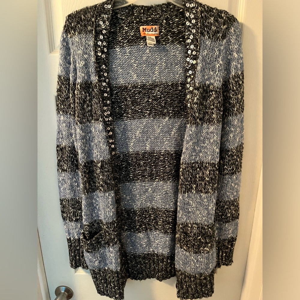 MUDD cardigan size medium
